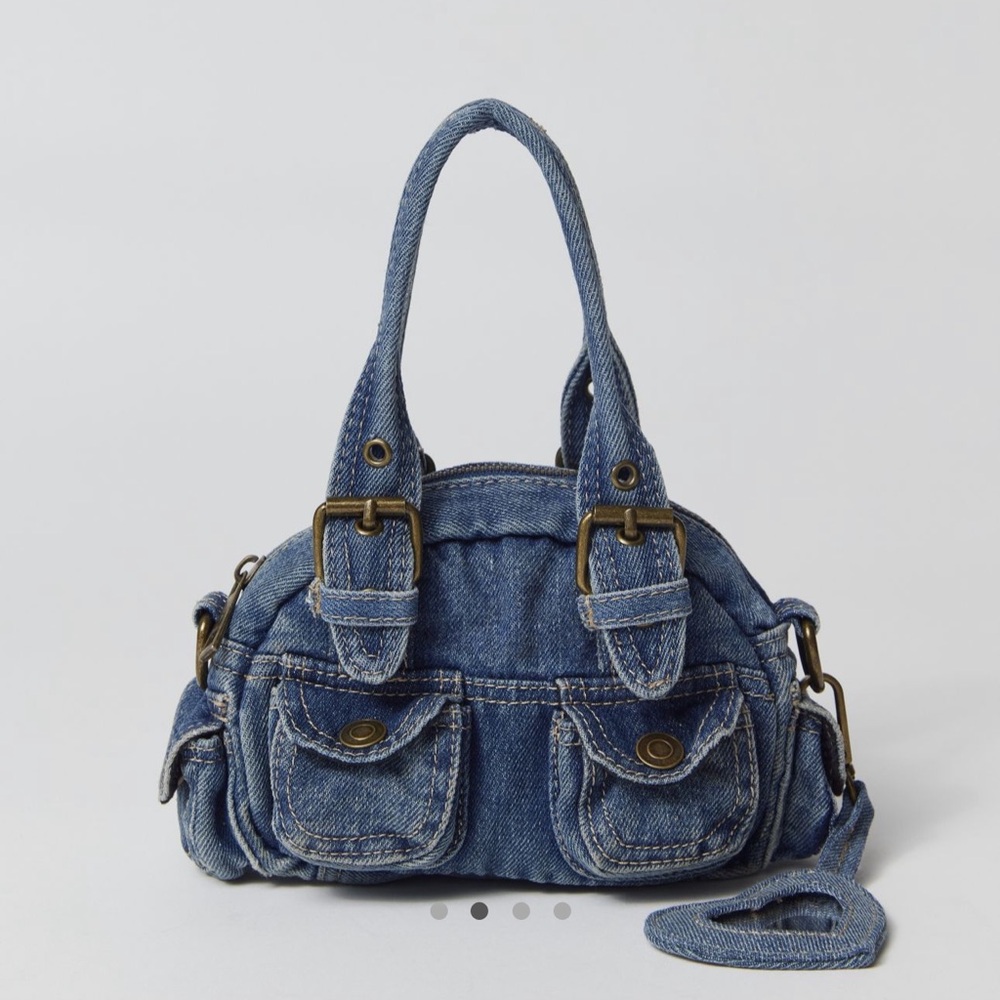 Urban Outfitters BDG mini Denim duffle crossbody Bag sold out
